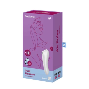 Masażer łechtaczki wibrator 2w1 satisfyer dual